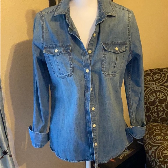 Mossimo Jean button down shirt - Picture 2 of 3